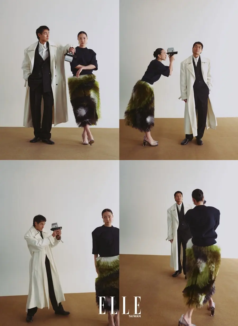 Yo Yang & Melinda Wang @ ELLE Taiwan February 2026