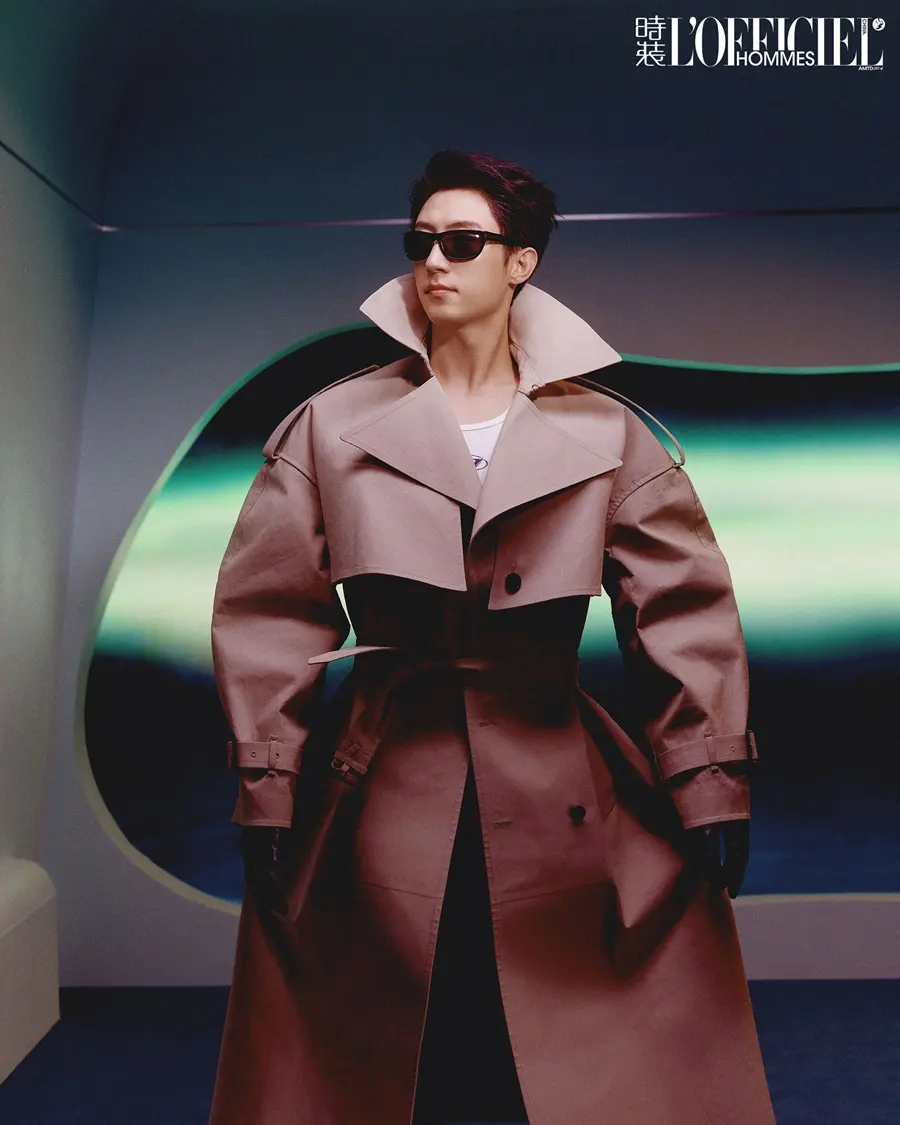 Huang Jingyu @ L&rsquo;OFFICIEL HOMMES China March 2026