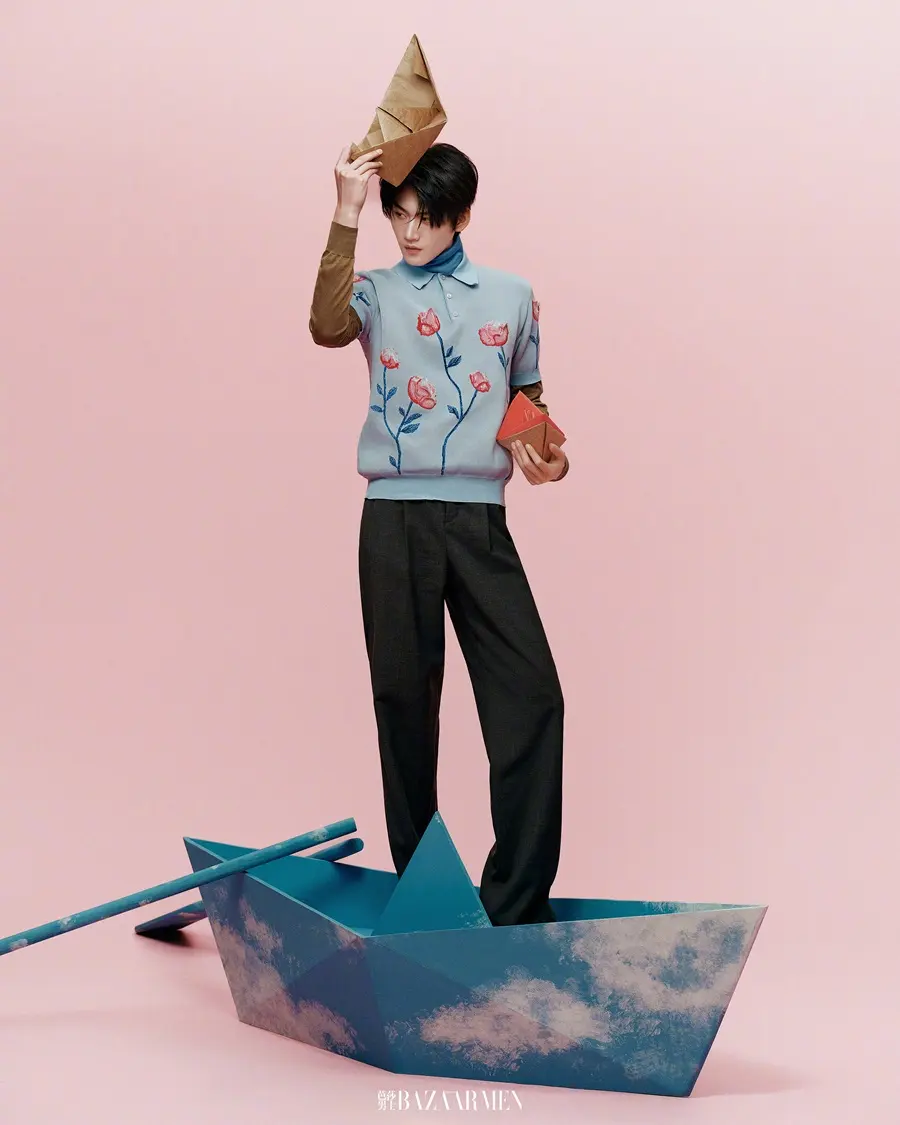 Zhou Keyu @ Harper's BAZAAR Men China March 2026