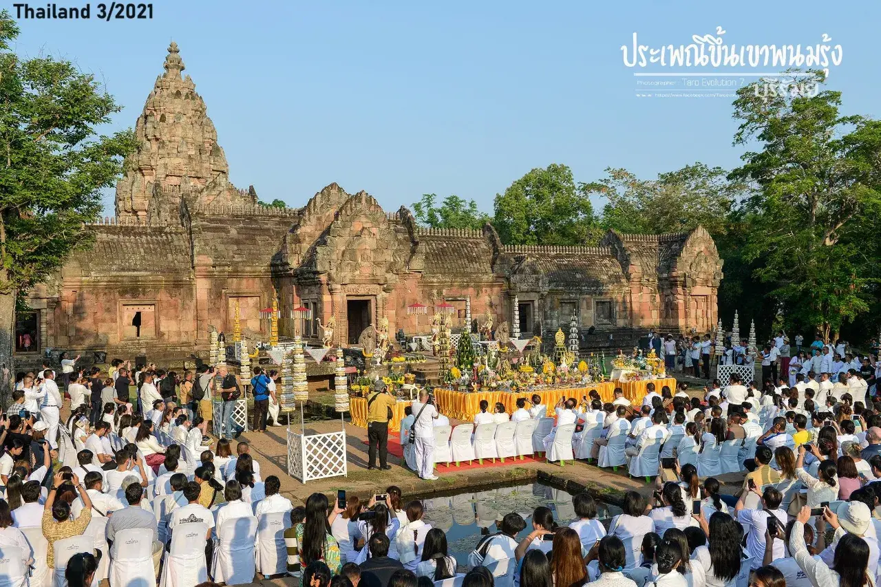 Lord Shiva Worshipping Ritual at Phanom Rung 🇹🇭