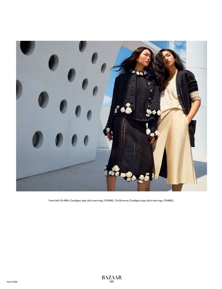 บรีน่า-นภัสนันท์, มิลค์-ณัฐรชา & ว่ายฟ้า-ชนิตสิริ @ Harper's BAZAAR Singapore March 2026