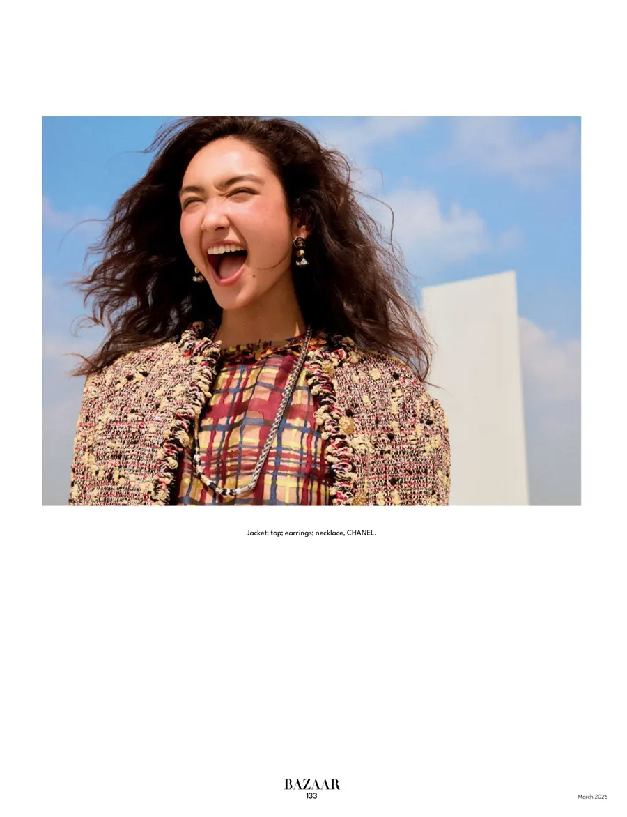 บรีน่า-นภัสนันท์, มิลค์-ณัฐรชา & ว่ายฟ้า-ชนิตสิริ @ Harper's BAZAAR Singapore March 2026