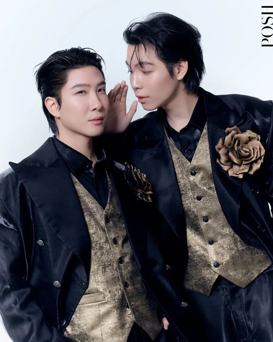 เฟิร์ส-คณพันธ์ & ข้าวตัง-ธนวัฒน์ @ POSH Magazine Thailand