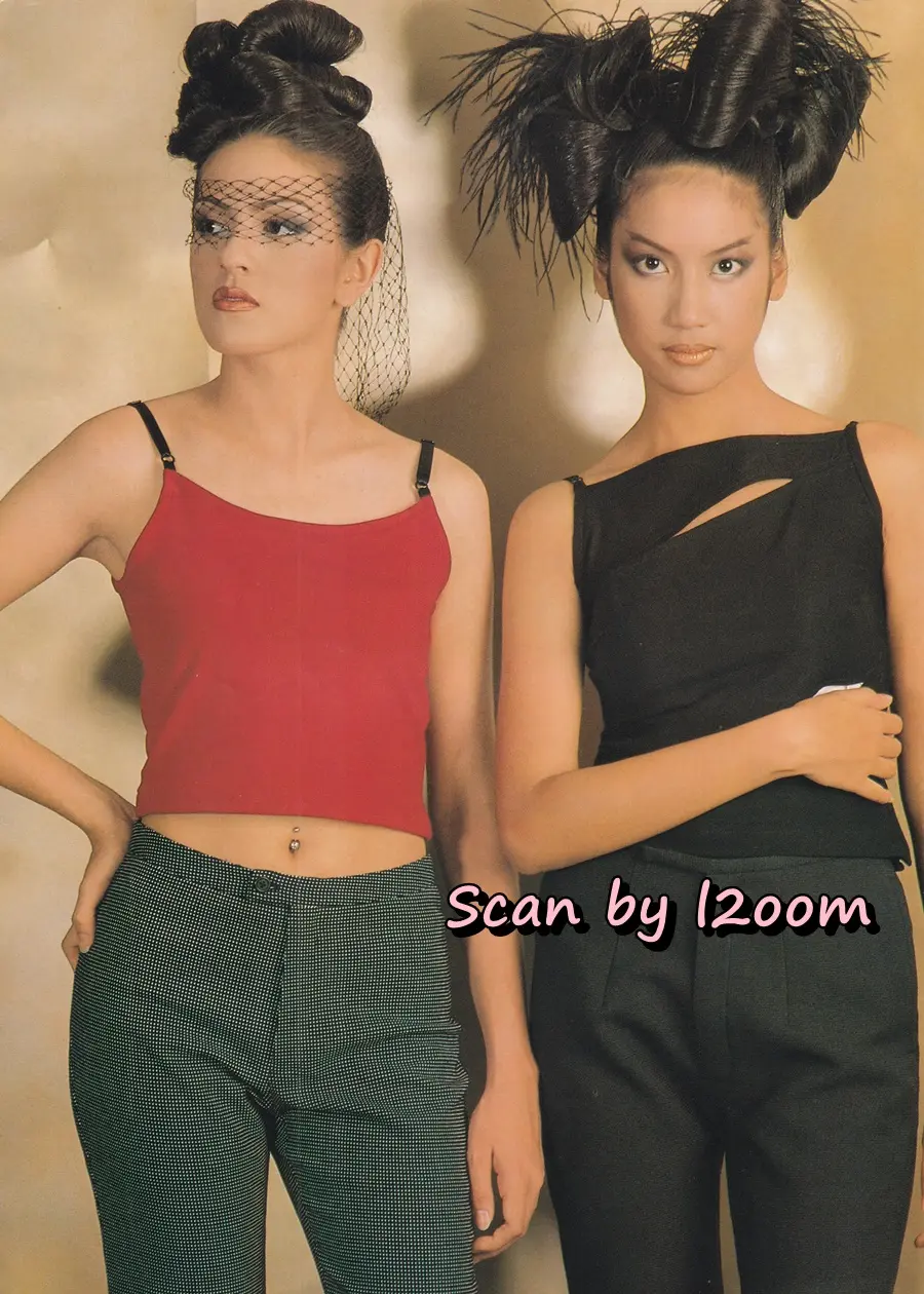 (วันวาน) เอ๊ะ อิศริยา & ราโมน่า ซาโนลารี่ @ นิตยสาร คุณหญิง ปีที่ 3 ฉบับที่ 66 ปักษ์แรก กุมภาพันธ์ 2541