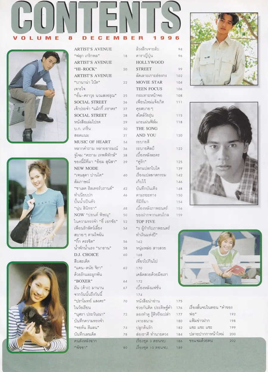 (วันวาน) HEART Magazine volume 8 December 1996
