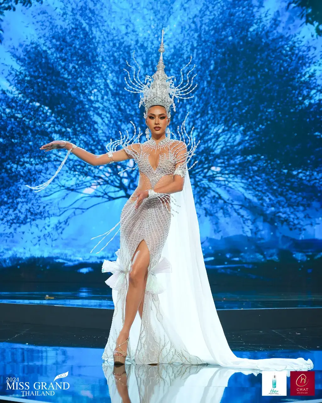 MGT12 #มิสแกรนด์ชุมพร ใบมิ้นท์ กิตติยาพร ฟุ้งมี  ชุด QUEEN OF THE CHMPHON SEA