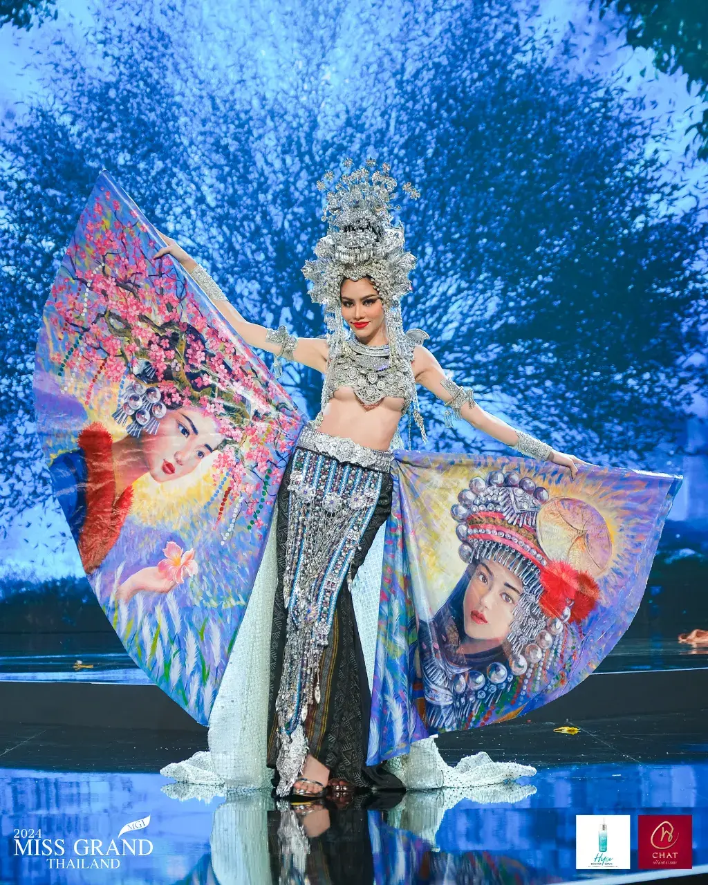 MGT13 #มิสแกรนด์เชียงราย ลูกปลา ปองทิพย์ธิดา วจิตรสุวรรณ  ชุด Avant-Garde Art Ethnic Chiang Rai