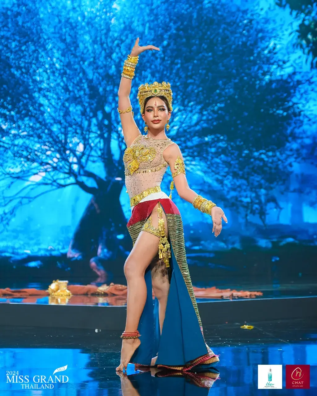 MGT14 #มิสแกรนด์เชียงใหม่ ดรีมแมนด้า พรสุพพัต ประทุมวัลย์  ชุด สักการะวัดป่าแดด