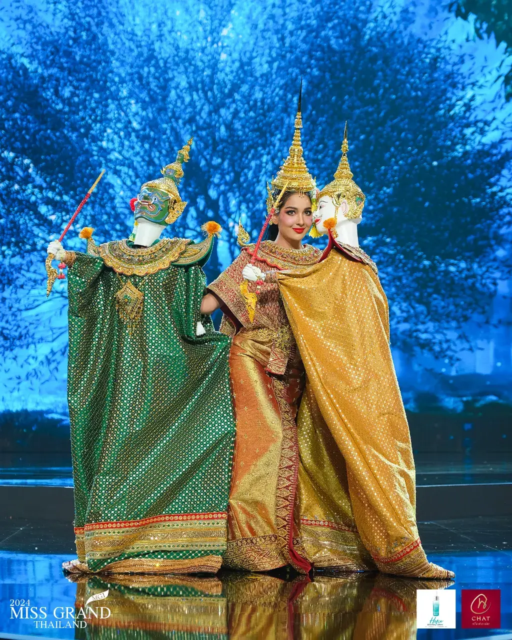 MGT23 #มิสแกรนด์นครสวรรค์ เนย ศิรินธร วัชรโชติธาดา  ชุด นาฏยกรรมหุ่นกระบอก 6 แผ่นดิน