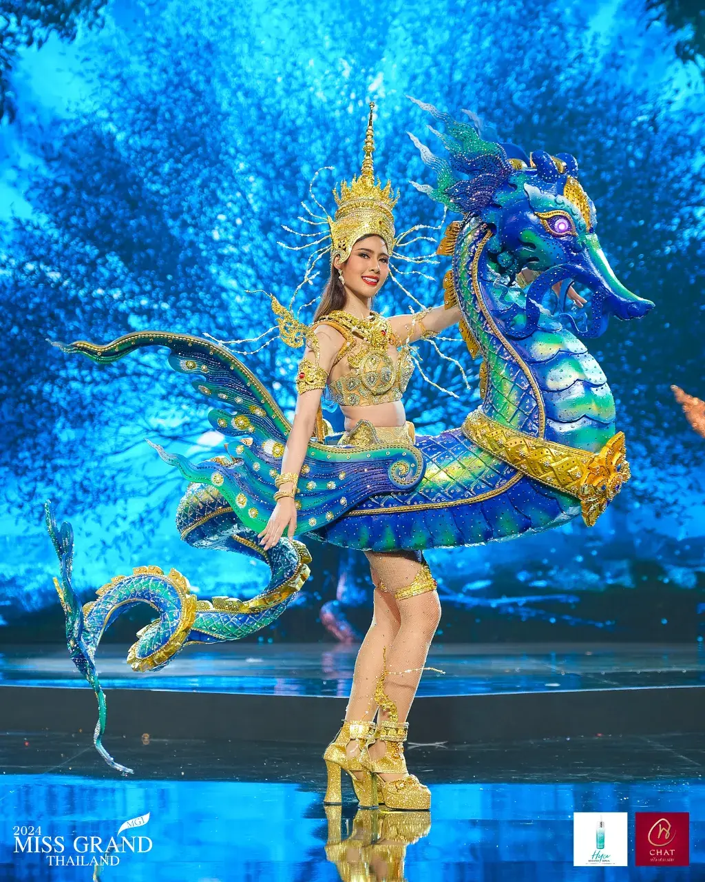 MGT35 #มิสแกรนด์พังงา หยก สุพรรณิการ์ นพรัตน์  ชุด ท่องเที่ยวพังงา ชมม้าน้ำมหัศจรรย์