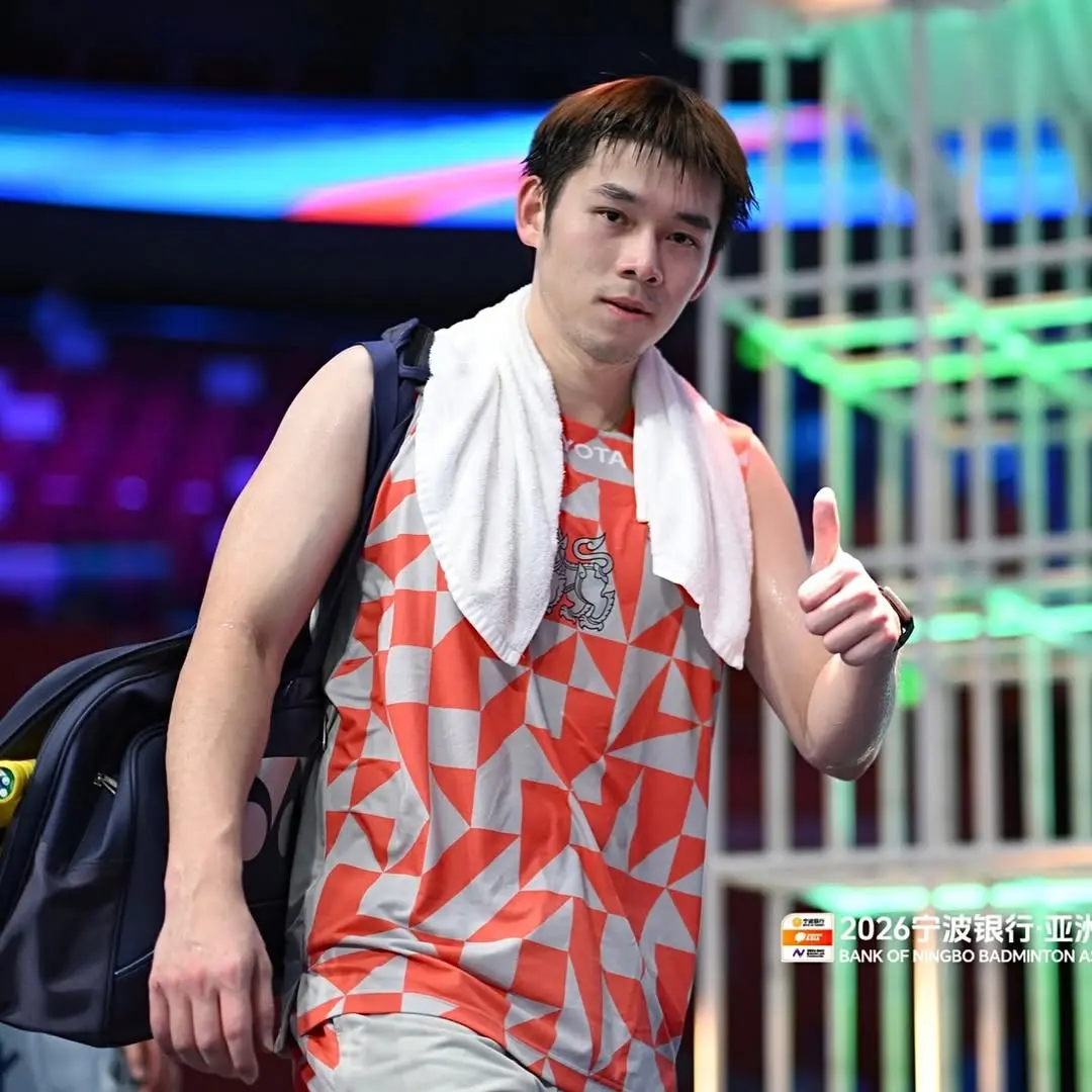 Badminton player Kunlavut Vitidsarn