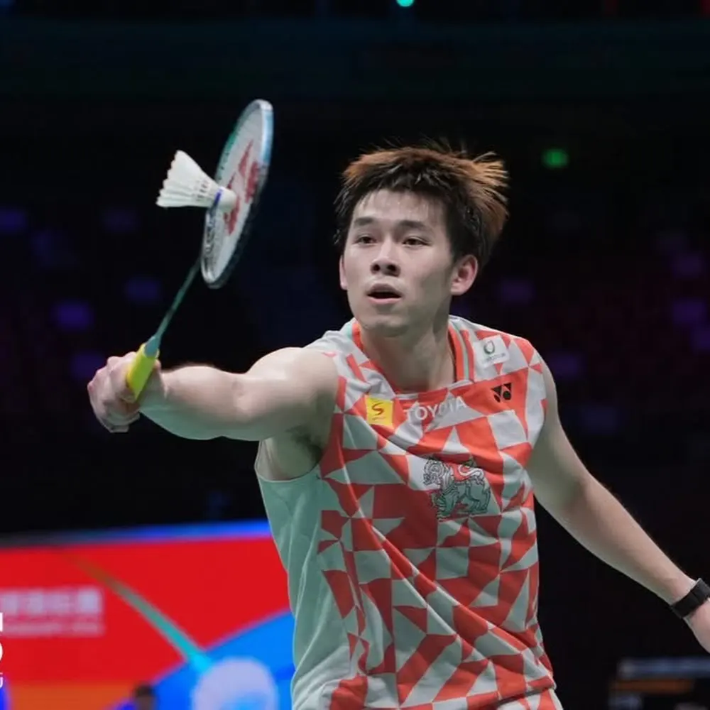 Badminton player Kunlavut Vitidsarn