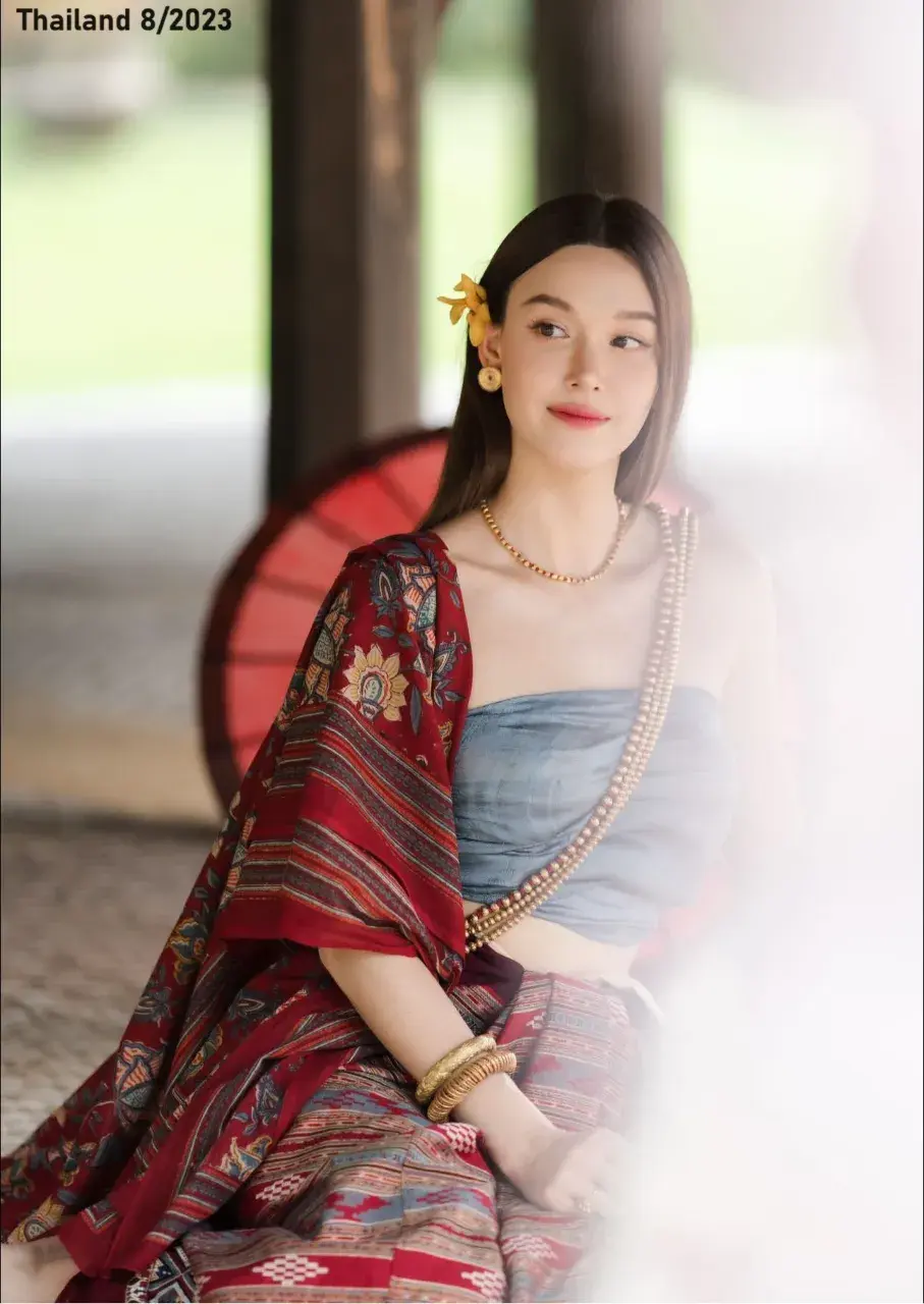 Jackie Jacqueline in Lanna Dress 🇹🇭