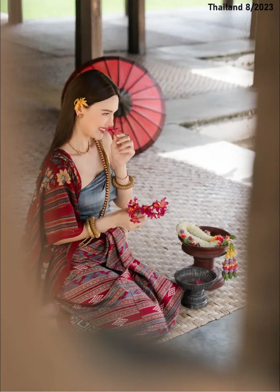 Jackie Jacqueline in Lanna Dress 🇹🇭