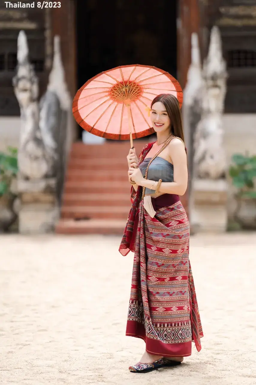Jackie Jacqueline in Lanna Dress 🇹🇭