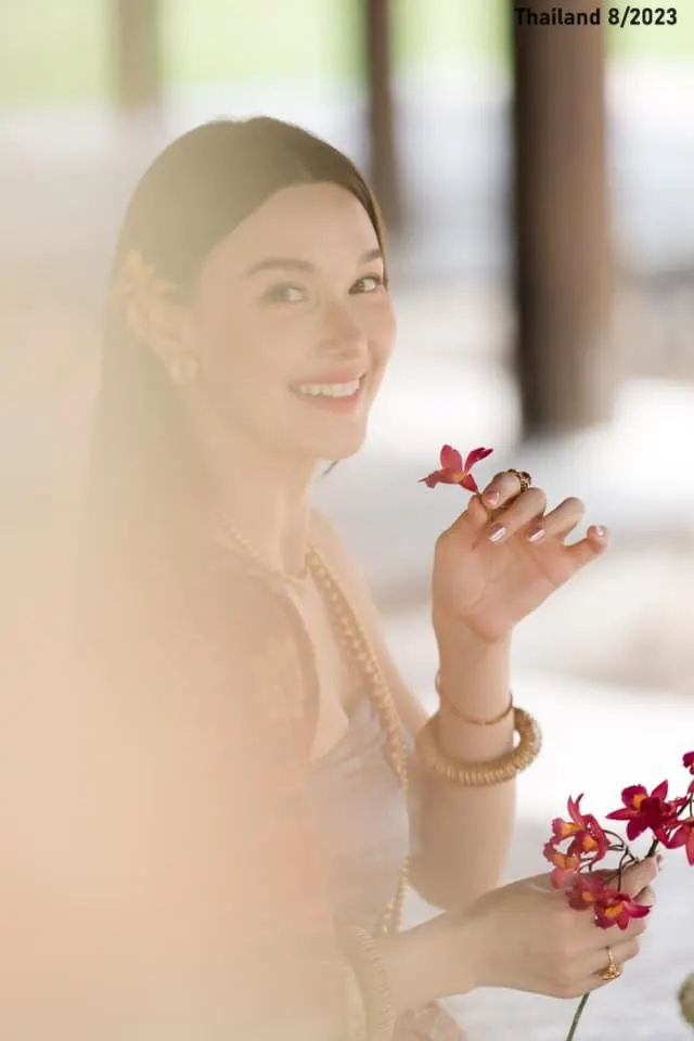 Jackie Jacqueline in Lanna Dress 🇹🇭