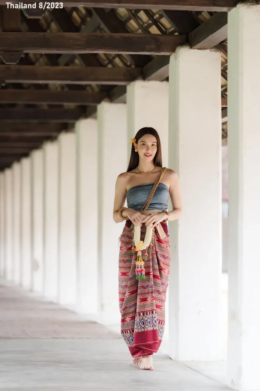 Jackie Jacqueline in Lanna Dress 🇹🇭