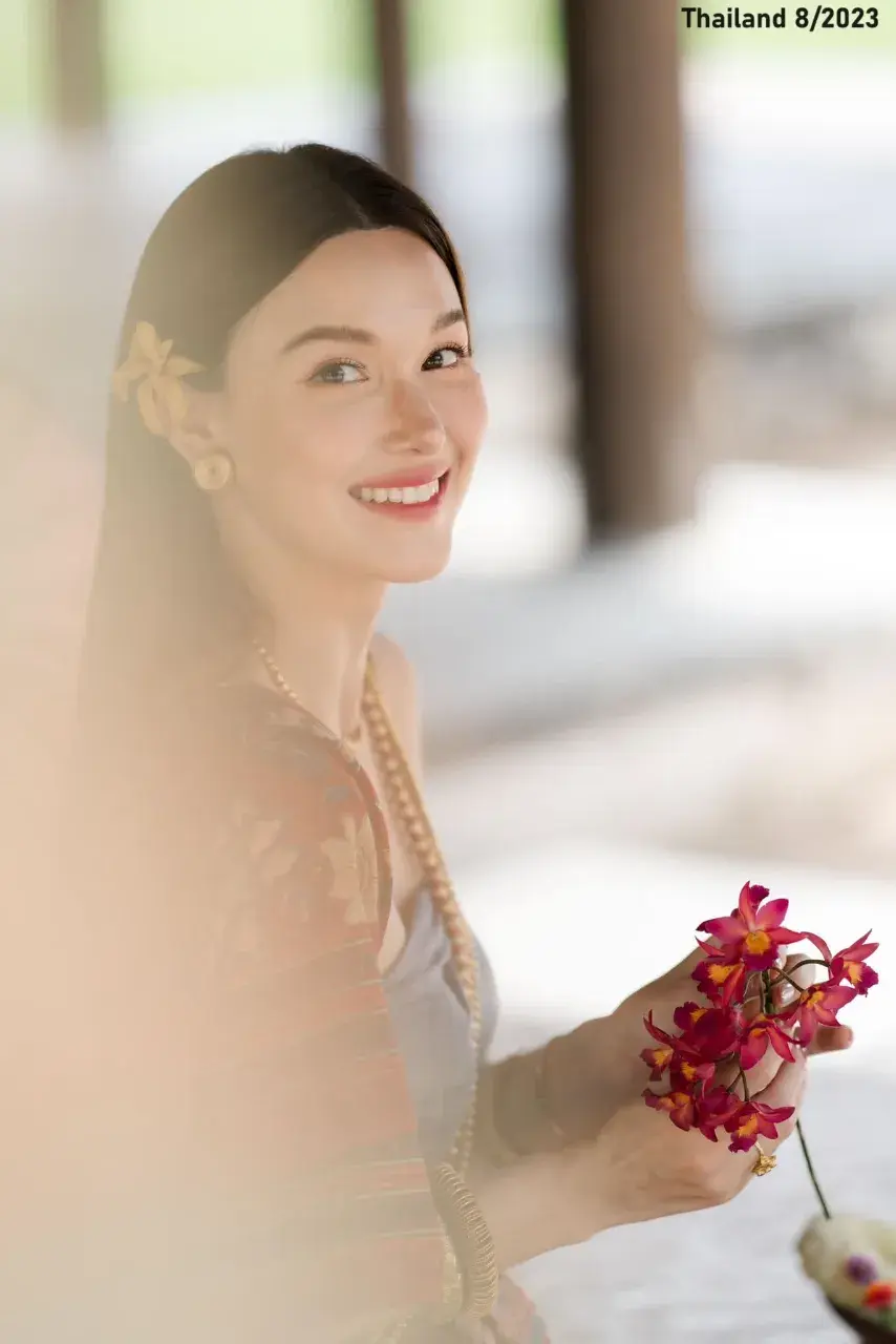 Jackie Jacqueline in Lanna Dress 🇹🇭