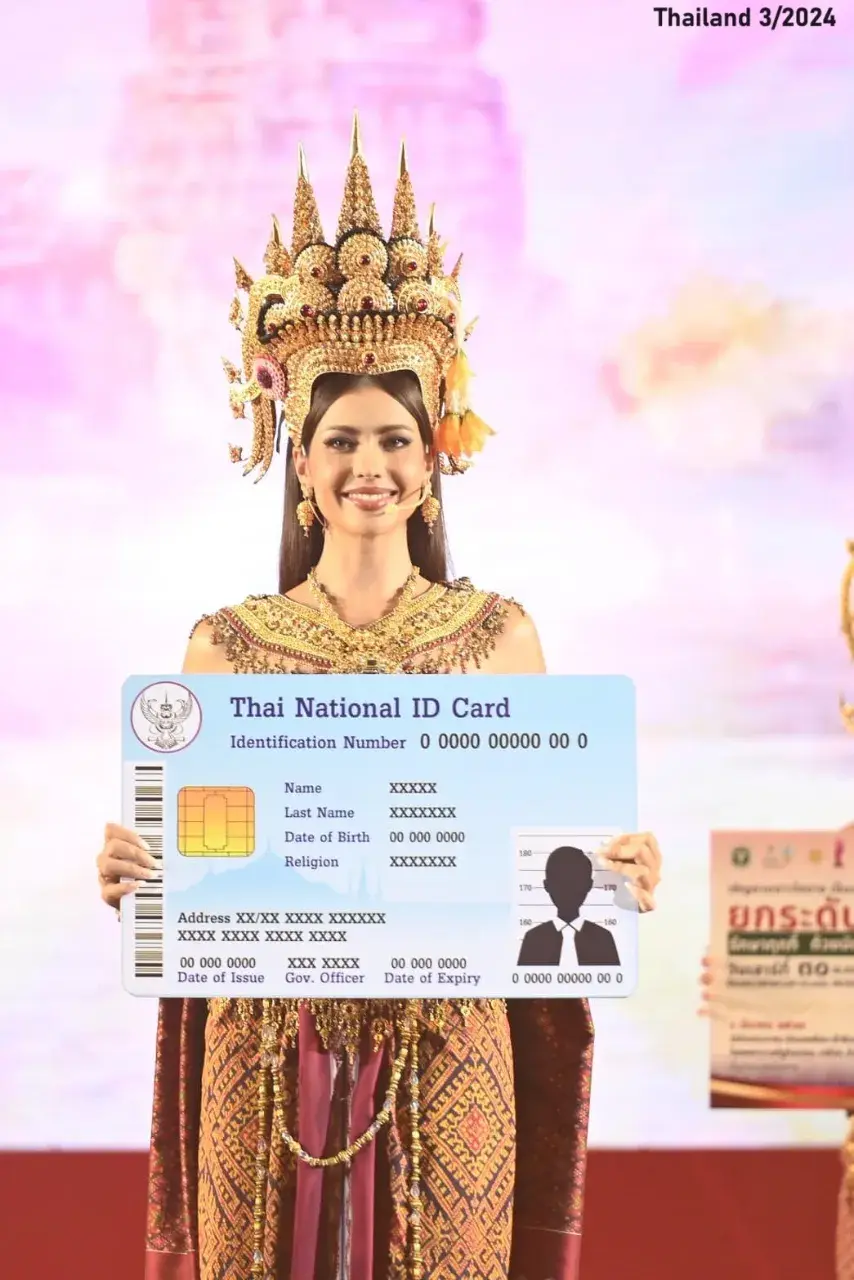 Anntonia Porsild in Thai Apsara Attire 🇹🇭