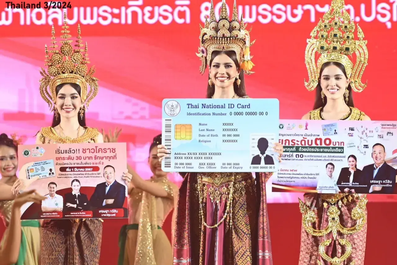 Anntonia Porsild in Thai Apsara Attire 🇹🇭