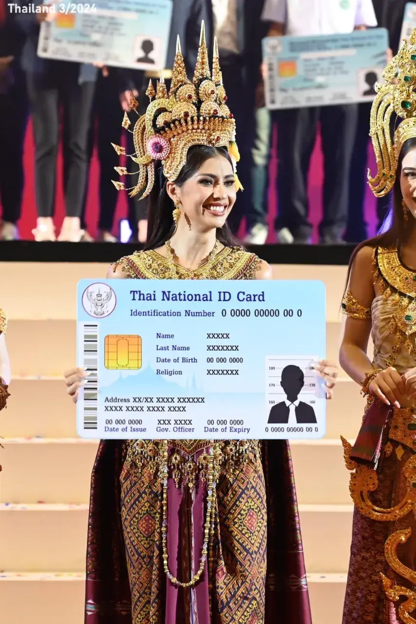 Anntonia Porsild in Thai Apsara Attire 🇹🇭