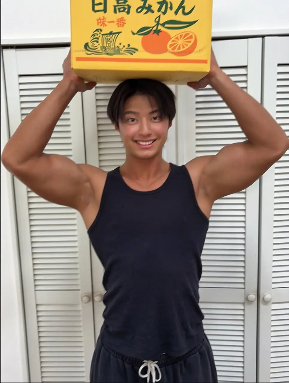 High school bodybuilder : 榎田一王