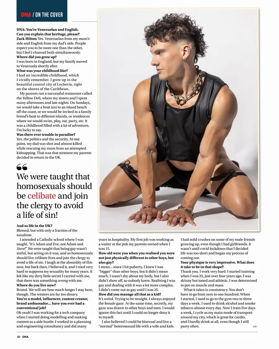 Zack Hilton @ DNA Magazine issue 315 April 2026