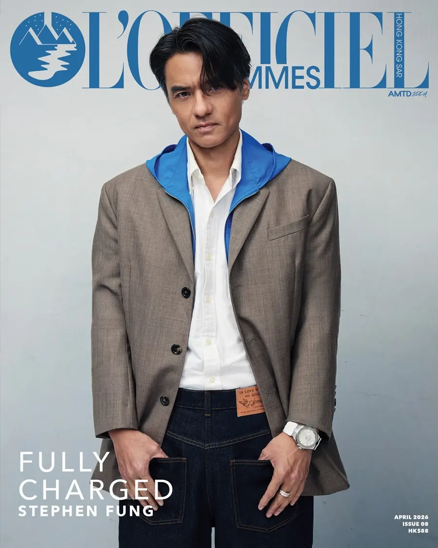 Stephen Fung @ L&rsquo;OFFICIEL HOMMES Hong Kong April 2026