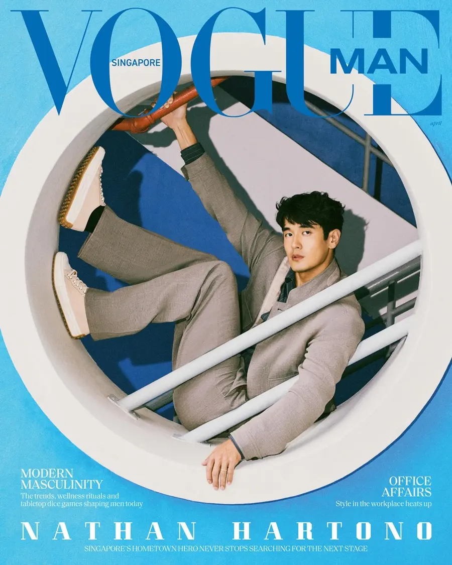 Nathan Hartono @ VOGUE MAN Singapore April 2026