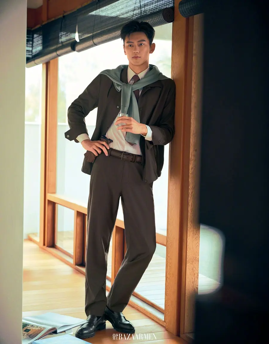 Ning Zetao @ Harper's BAZAAR Men China April 2026