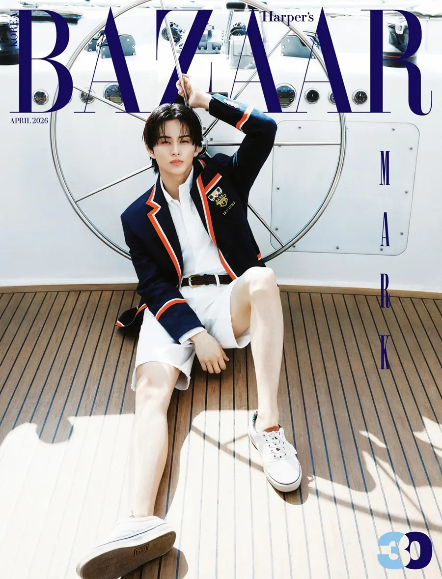 Mark @ Harper's BAZAAR Korea April 2026