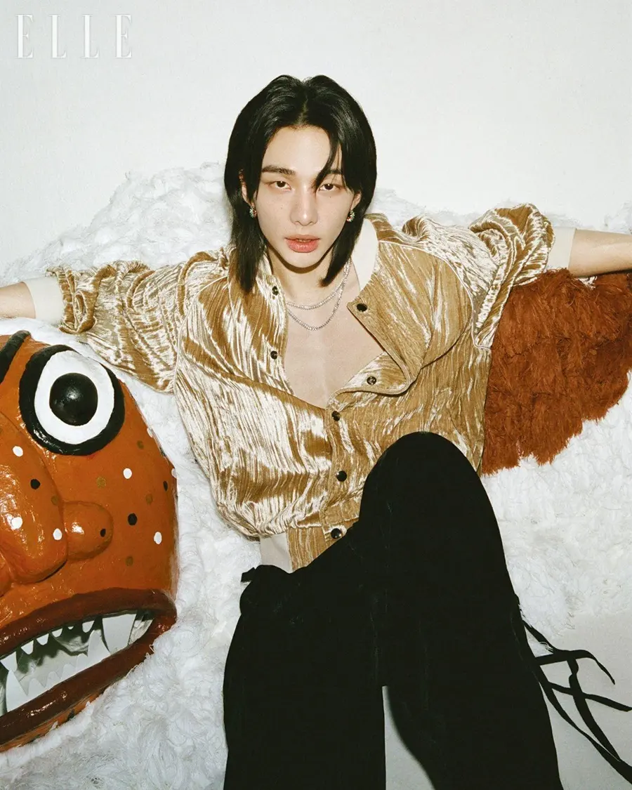 (Stray Kids) Hyunjin @ ELLE Korea April 2026