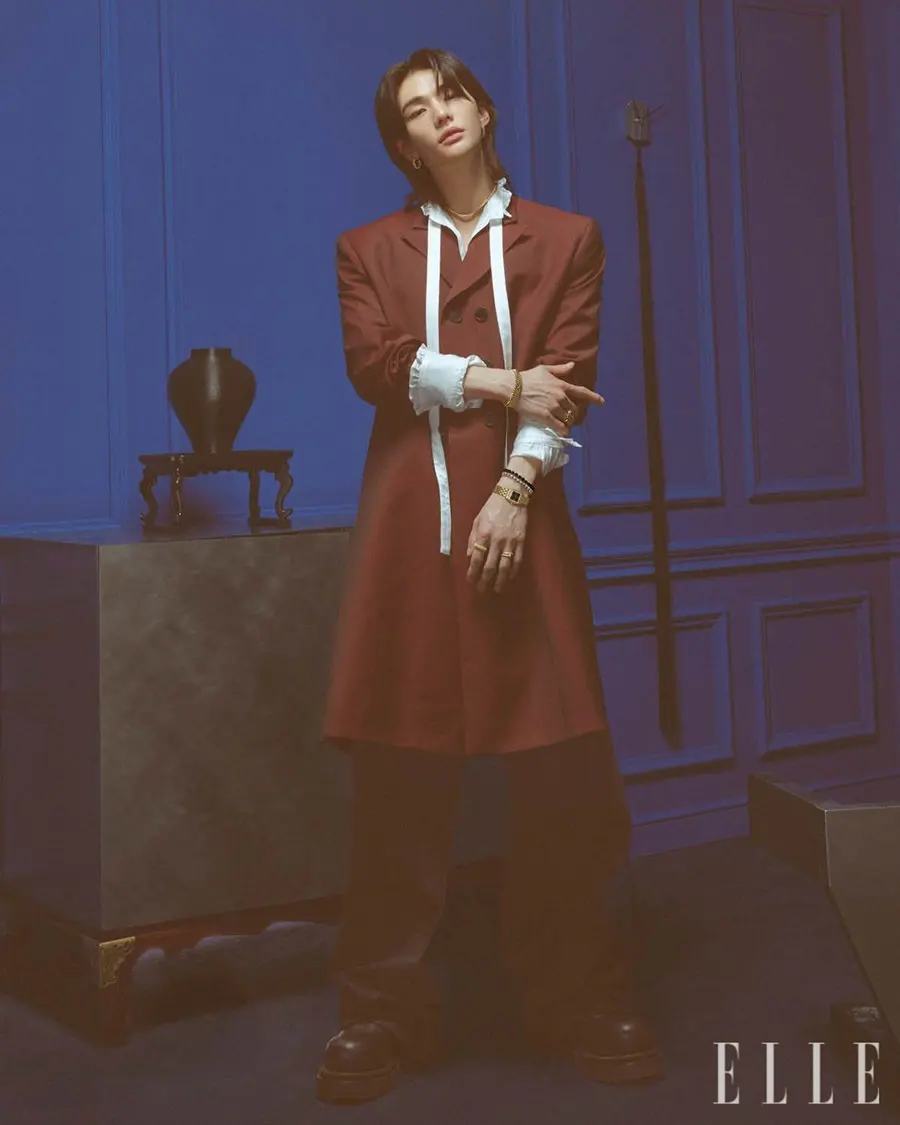 (Stray Kids) Hyunjin @ ELLE Korea April 2026