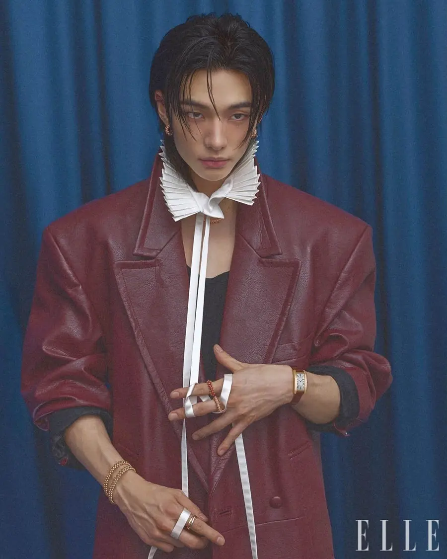 (Stray Kids) Hyunjin @ ELLE Korea April 2026
