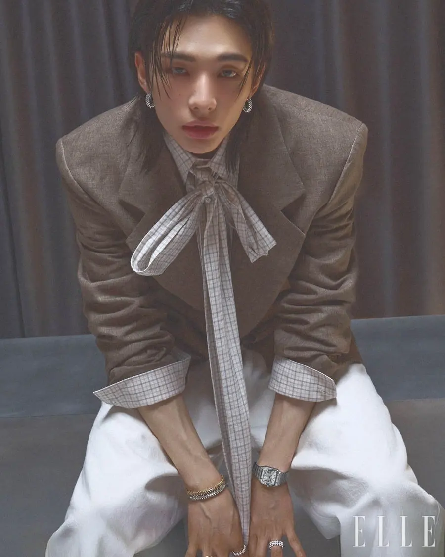 (Stray Kids) Hyunjin @ ELLE Korea April 2026