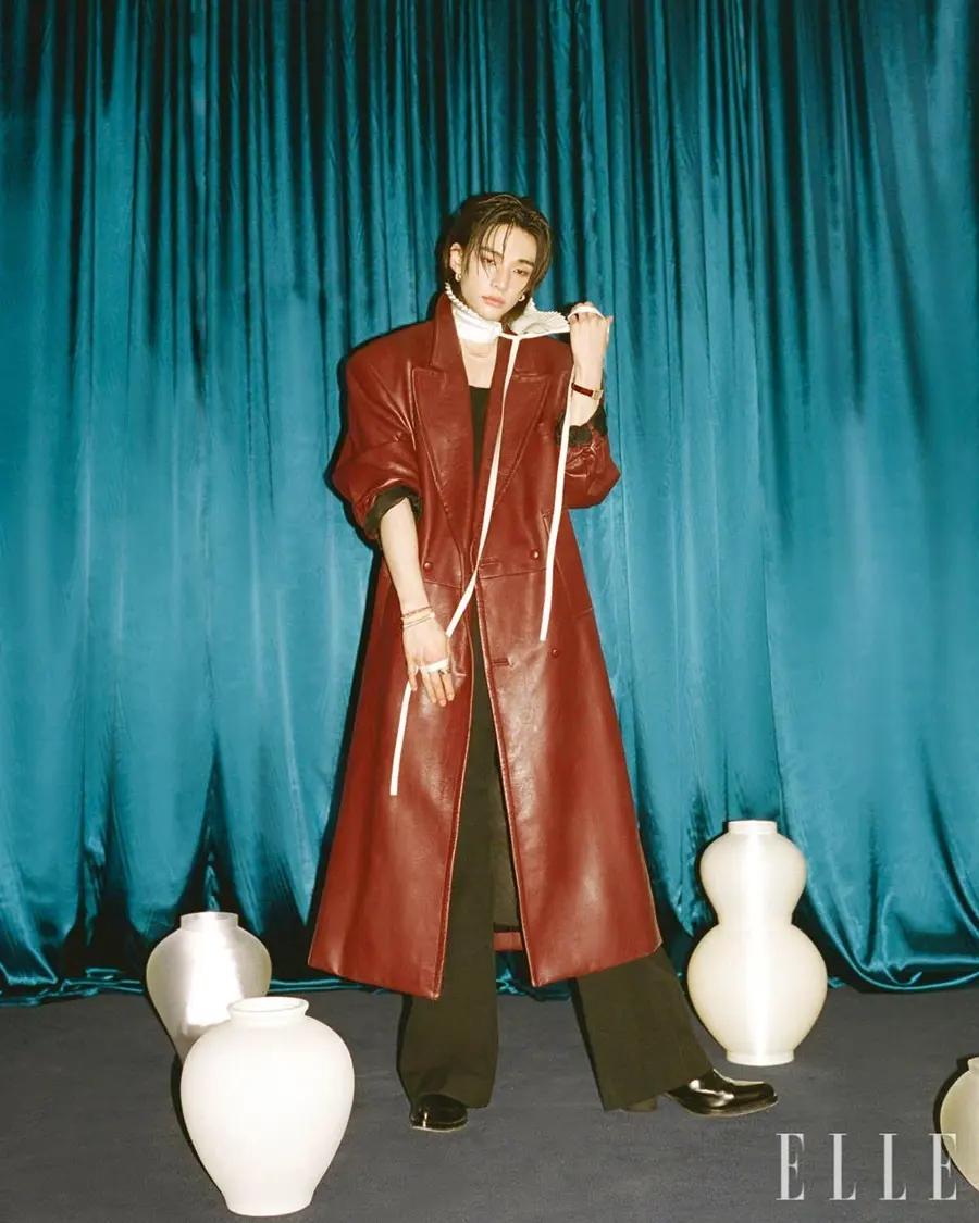 (Stray Kids) Hyunjin @ ELLE Korea April 2026