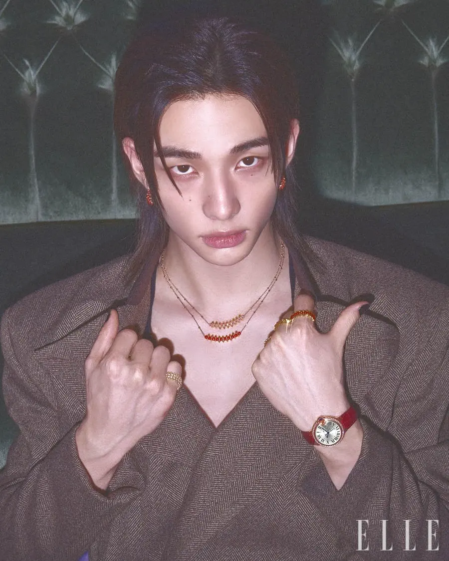 (Stray Kids) Hyunjin @ ELLE Korea April 2026