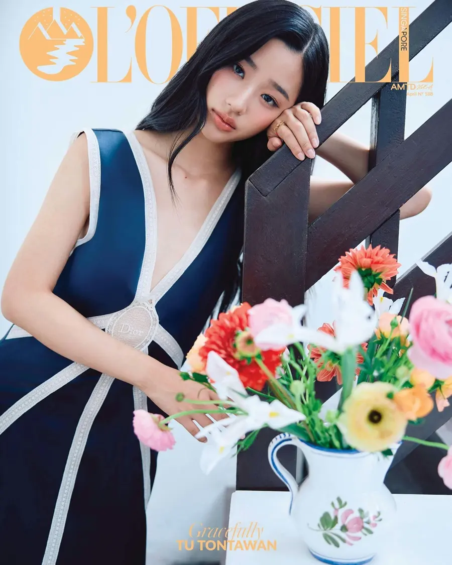 ตู ต้นตะวัน @ L'OFFICIEL Singapore April 2026