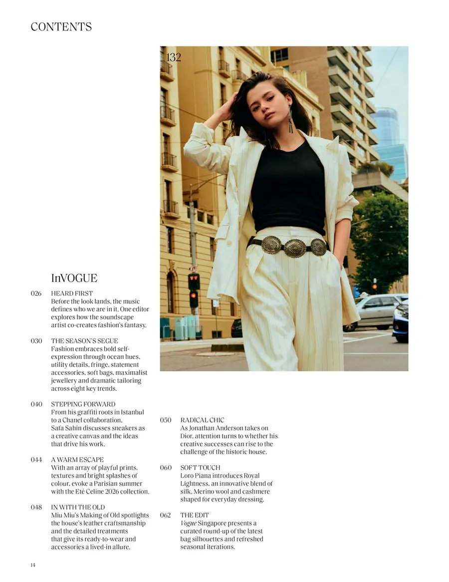 เบ็คกี้-รีเบคก้า @ VOGUE Singapore April 2026