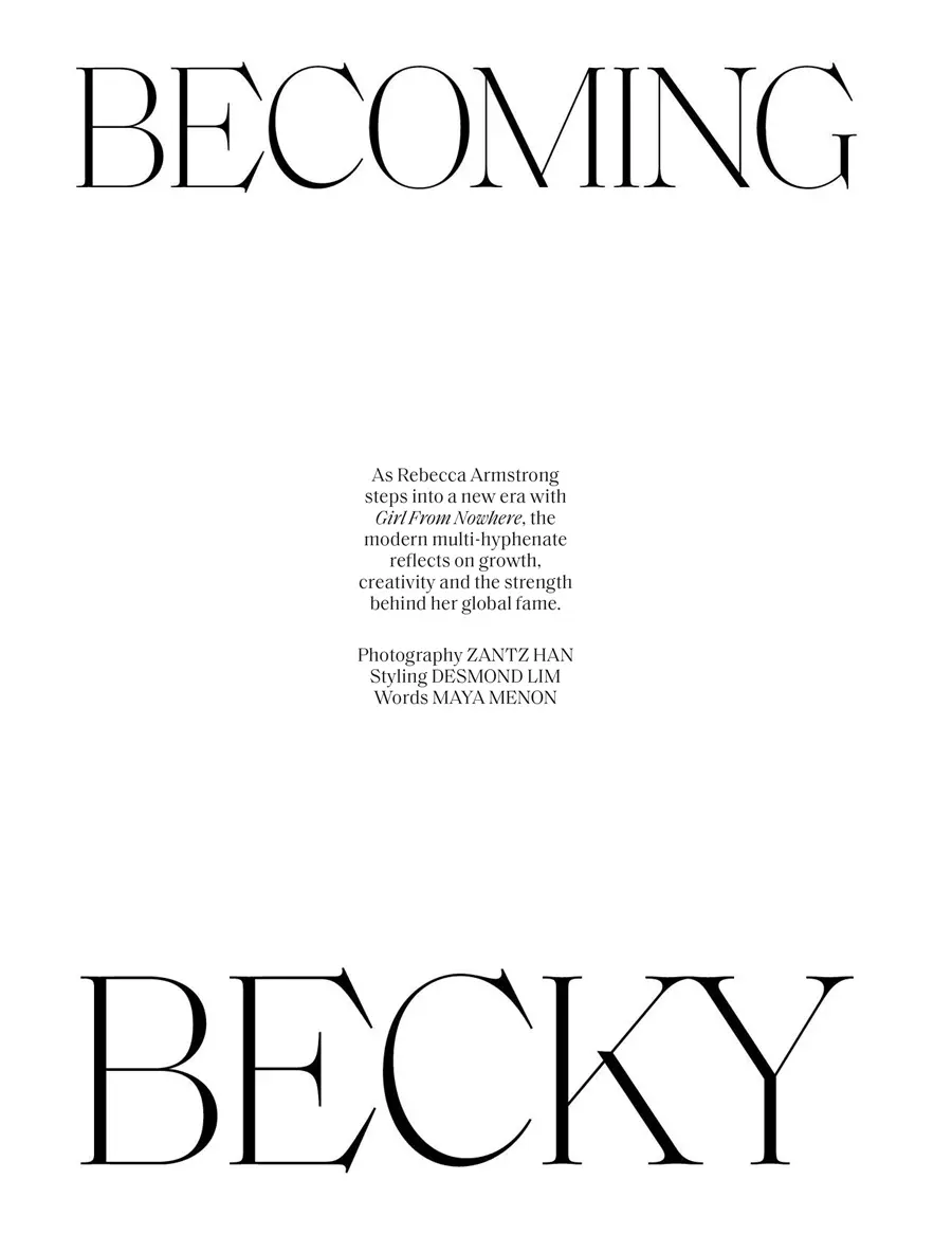 เบ็คกี้-รีเบคก้า @ VOGUE Singapore April 2026