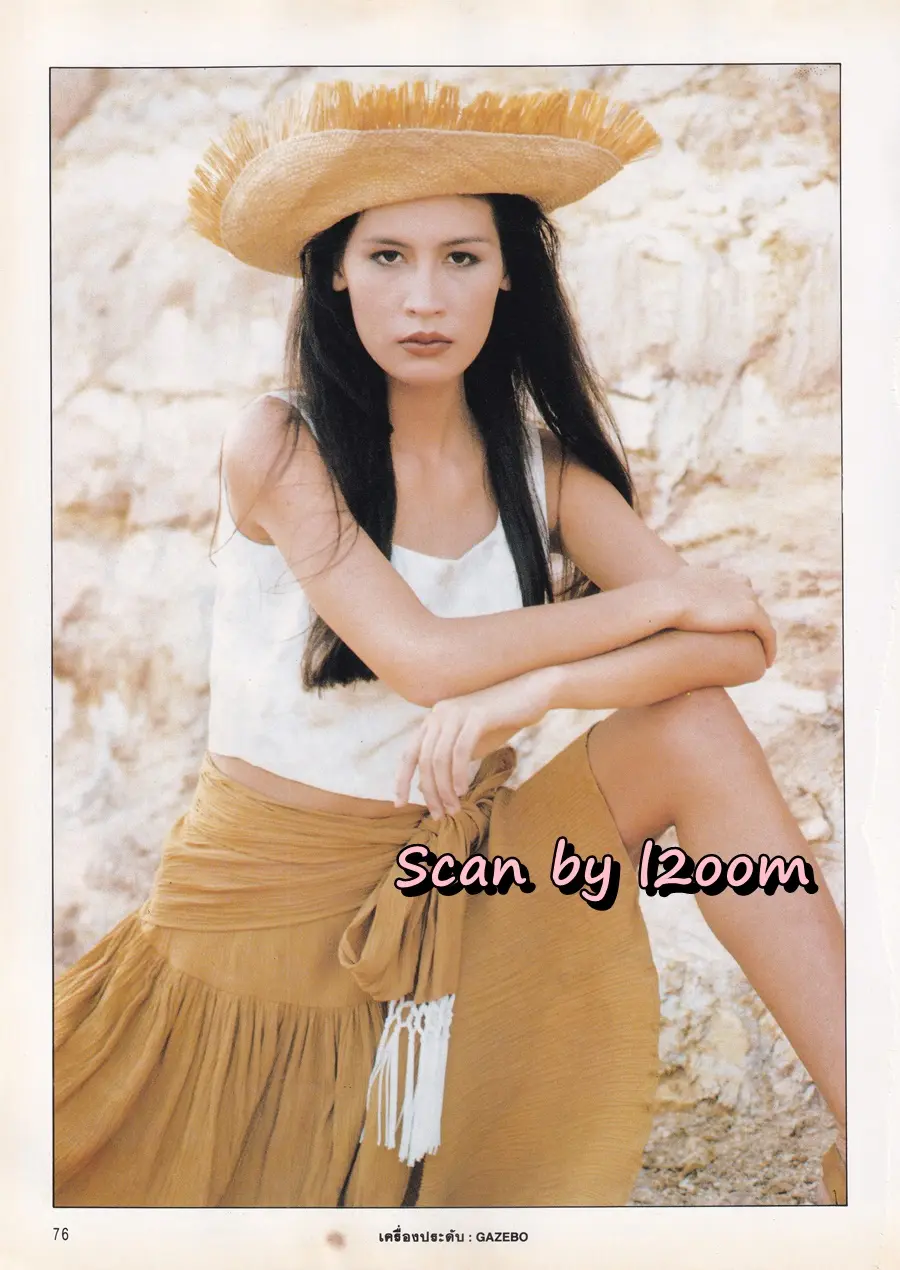 (วันวาน) สปัน เสลาคุณ @ นิตยสาร ผู้หญิง ปีที่ 8 ฉบับที่ 137 ปักษ์หลัง เมษายน 2534