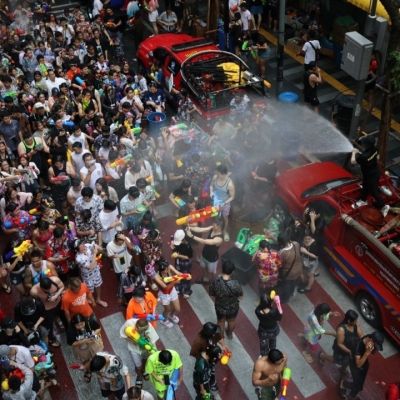 Maha Songkran 2024, Silom, Bangkok 🇹🇭