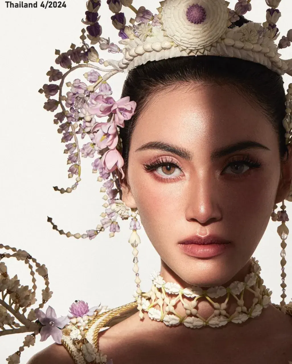 Mai Davika in Apsara Thai National Costume 🇹🇭