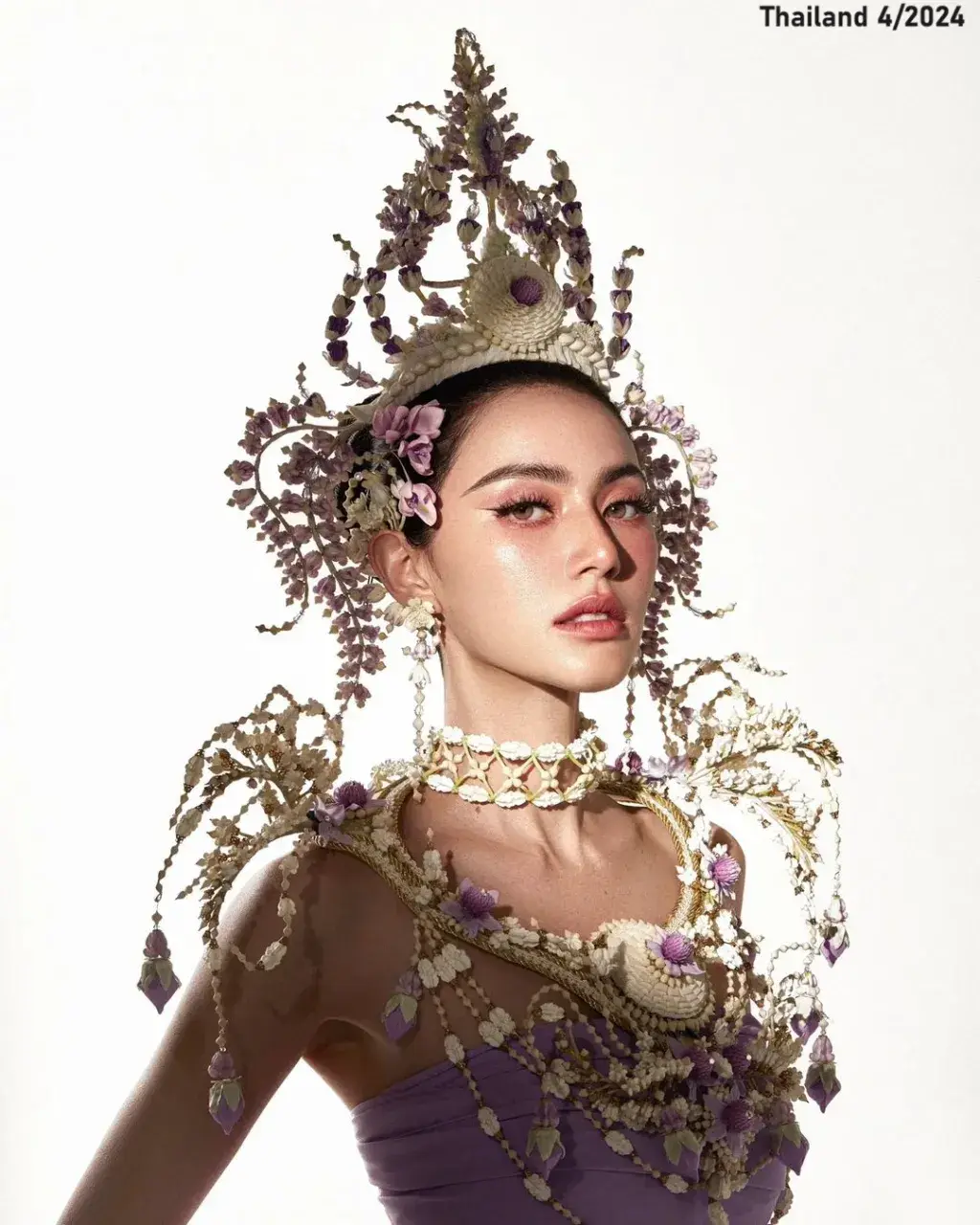 Mai Davika in Apsara Thai National Costume 🇹🇭