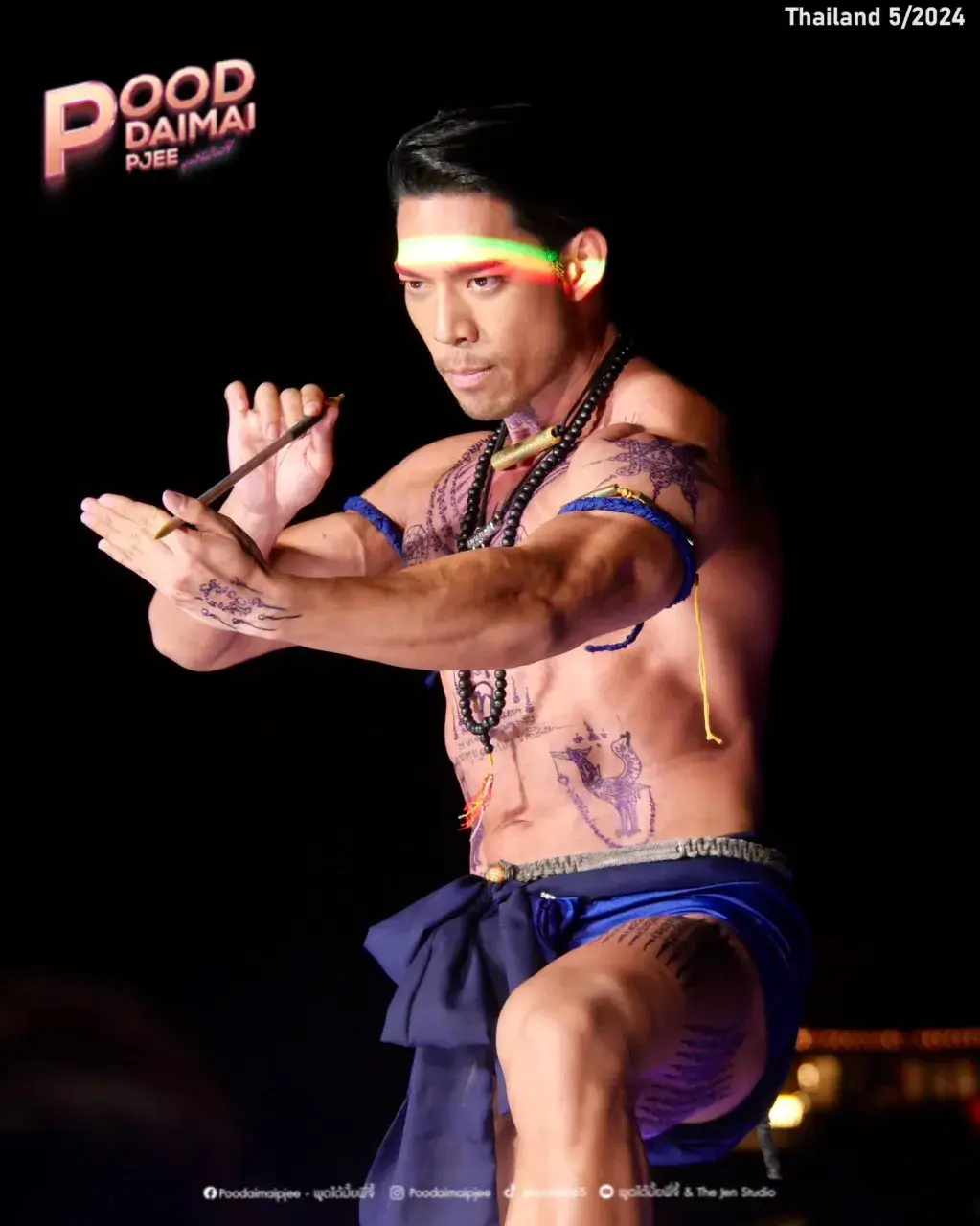 Joe Chonlawit and Thai Sak Yant Costume 🇹🇭