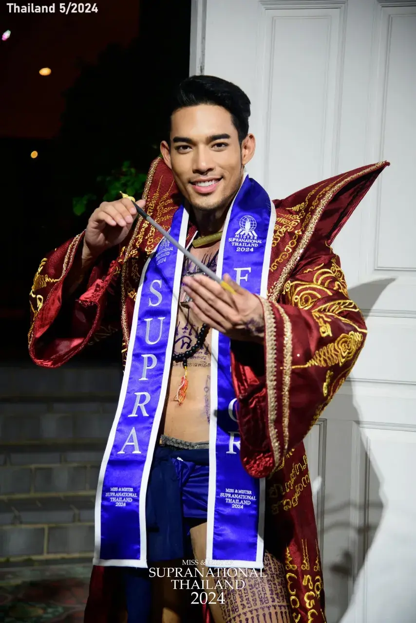 Joe Chonlawit and Thai Sak Yant Costume 🇹🇭