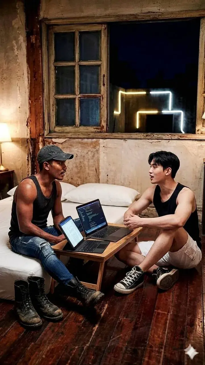 หนุ่มเผาถ่านกับนายกราฟฟิก