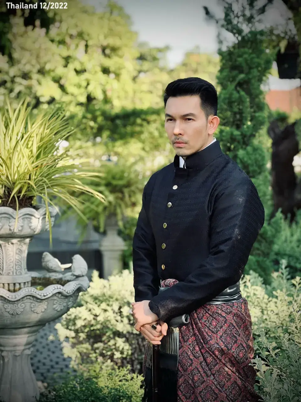 Aum Atichart in Thai Outfit 🇹🇭