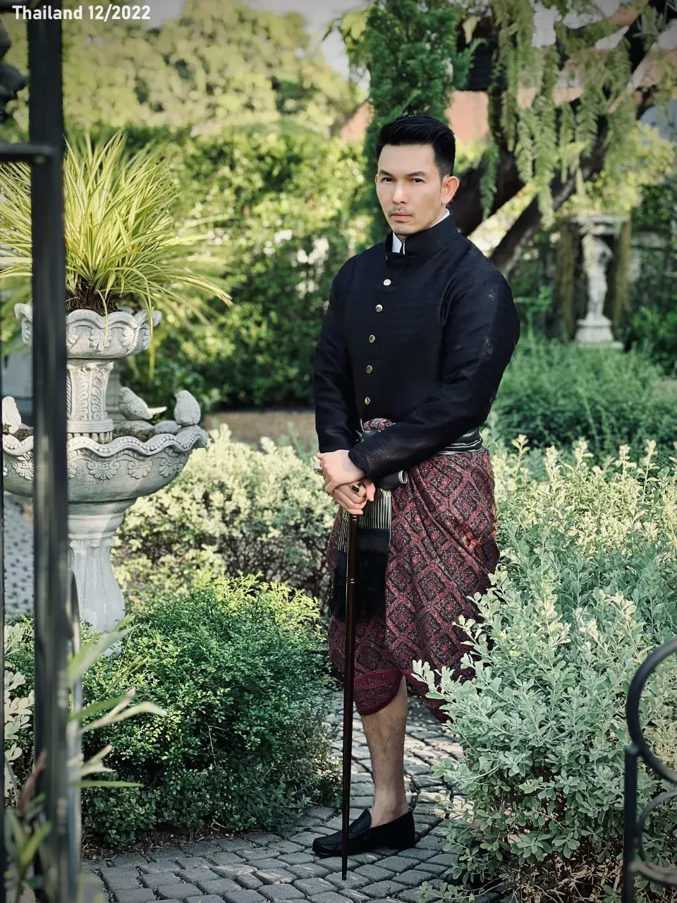 Aum Atichart in Thai Outfit 🇹🇭