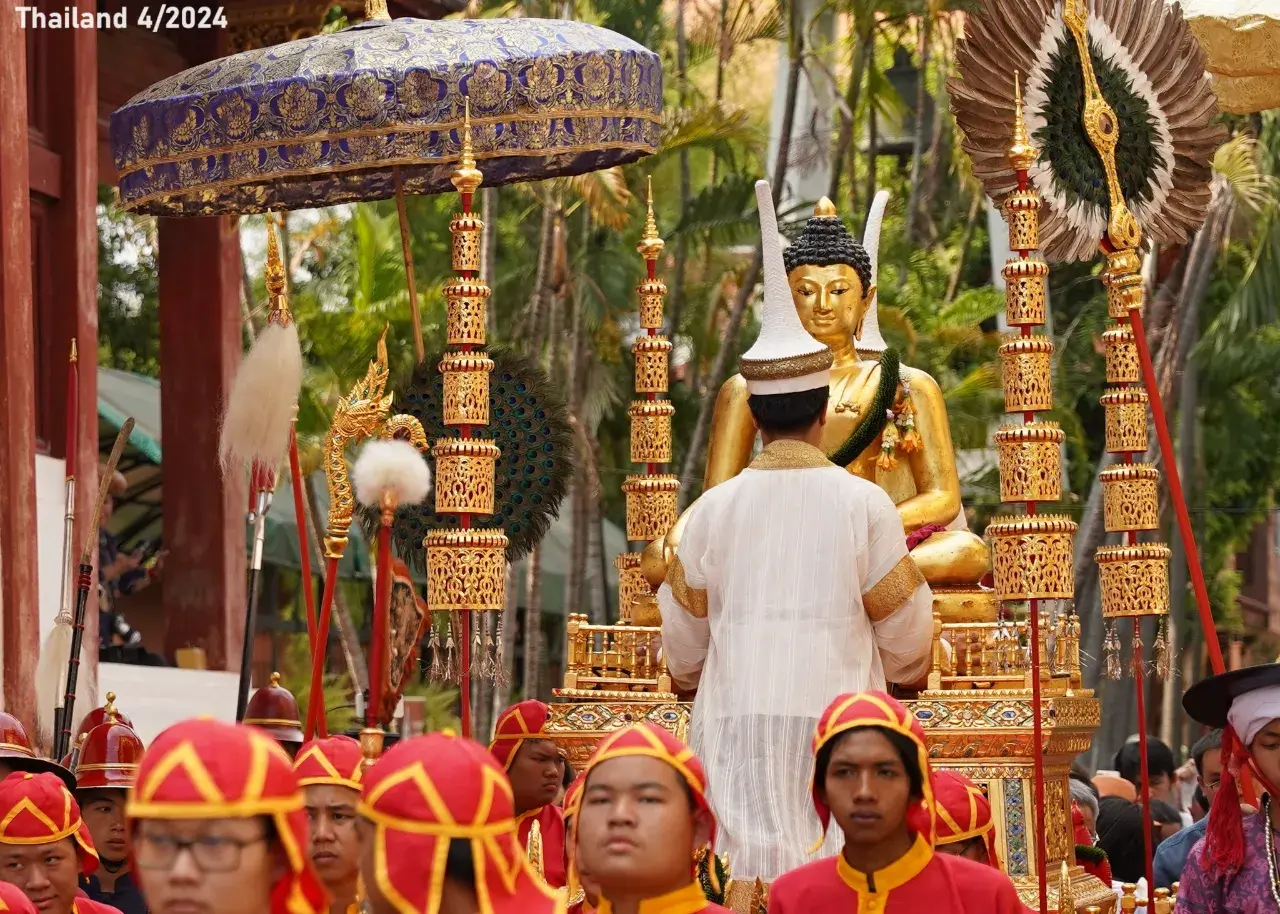 Phra Phuttha Sihing Procession 2024 🇹🇭